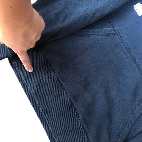 Vintage Embroidered Nike Hoodie Medium Big Logo Black - Picture 10 of 10